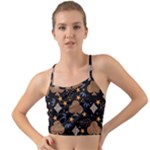 Seamless Pattern Repeat Repetition Mini Tank Bikini Top