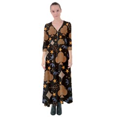 Button Up Maxi Dress 