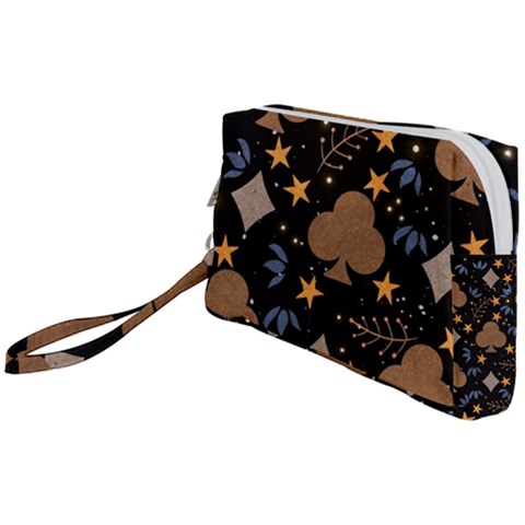 Seamless Pattern Repeat Repetition Wristlet Pouch Bag (Small) from ArtsNow.com