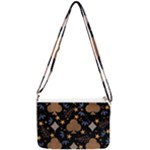 Seamless Pattern Repeat Repetition Double Gusset Crossbody Bag