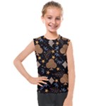Seamless Pattern Repeat Repetition Kids  Mesh Tank Top