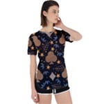 Seamless Pattern Repeat Repetition Perpetual Short Sleeve T-Shirt