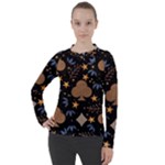 Seamless Pattern Repeat Repetition Women s Pique Long Sleeve T-Shirt