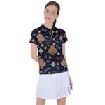 Seamless Pattern Repeat Repetition Women s Polo T-Shirt
