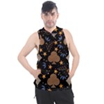 Seamless Pattern Repeat Repetition Men s Sleeveless Hoodie