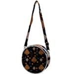 Seamless Pattern Repeat Repetition Crossbody Circle Bag