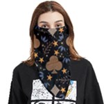 Seamless Pattern Repeat Repetition Face Covering Bandana (Triangle)