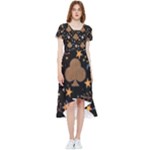Seamless Pattern Repeat Repetition High Low Boho Dress