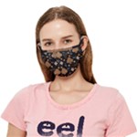 Seamless Pattern Repeat Repetition Crease Cloth Face Mask (Adult)