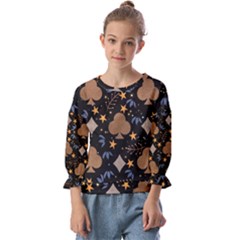 Kids  Cuff Sleeve Top 