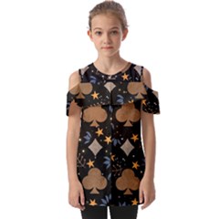 Fold Over Open Sleeve Top 