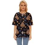 Seamless Pattern Repeat Repetition Oversized Basic T-Shirt