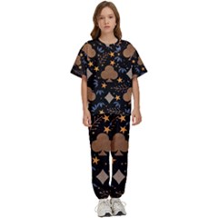 Kids  T-Shirt and Pants Sports Set 