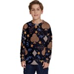 Seamless Pattern Repeat Repetition Kids  Crewneck Sweatshirt