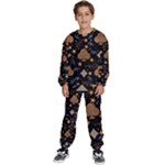 Seamless Pattern Repeat Repetition Kids  Sweatshirt set