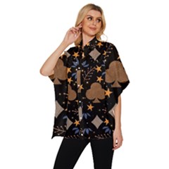Women s Batwing Button Up Shirt 