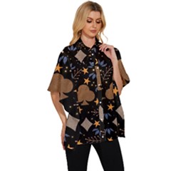 Women s Batwing Button Up Shirt 