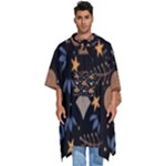 Seamless Pattern Repeat Repetition Men s Hooded Rain Ponchos