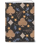 Seamless Pattern Repeat Repetition 5  x 7  Hardcover Notebook