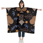 Seamless Pattern Repeat Repetition Women s Hooded Rain Ponchos