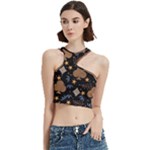 Seamless Pattern Repeat Repetition Cut Out Top