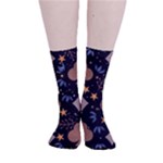 Seamless Pattern Repeat Repetition Smooth Crew Length Tube Socks