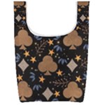 Seamless Pattern Repeat Repetition Foldable Shopping Bag