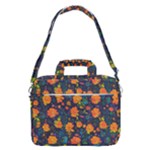Mid Century Retro Floral 1970s 1960s Pattern 61 MacBook Pro 15  Shoulder Laptop Bag