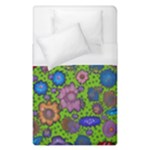 Mid Century Retro Floral 1970s 1960s Pattern 59 Duvet Cover (Single Size)