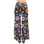 Mid Century Retro Floral 1970s 1960s Pattern 57 So Vintage Palazzo Pants