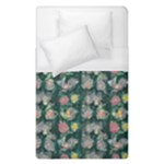 Mid Century Retro Floral 1970s 1960s Pattern 62 Duvet Cover (Single Size)