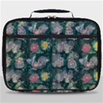 Mid Century Retro Floral 1970s 1960s Pattern 62 Full Print Lunch Bag