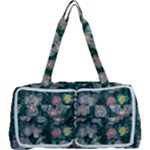 Mid Century Retro Floral 1970s 1960s Pattern 62 Multi Function Bag