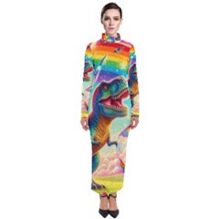 Turtleneck Maxi Dress 