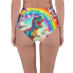 Reversible High-Waist Bikini Bottoms 