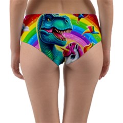 Reversible Mid-Waist Bikini Bottoms 