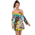 TRex/unicorns Boho Dress