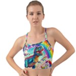 TRex/unicorns Mini Tank Bikini Top