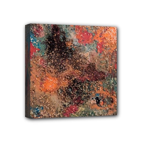 abstraction 22 Mini Canvas 4  x 4  (Stretched) from ArtsNow.com