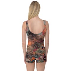 One Piece Boyleg Swimsuit 