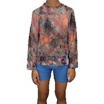 abstraction 22 Kids  Long Sleeve Swimwear