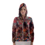 abstraction 22 Women s Hooded Windbreaker