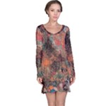 abstraction 22 Long Sleeve Nightdress