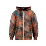 abstraction 22 Kids  Zipper Hoodie