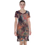 abstraction 22 Short Sleeve Nightdress