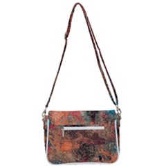 Shoulder Bag with Back Zipper 