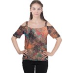 abstraction 22 Cutout Shoulder T-Shirt