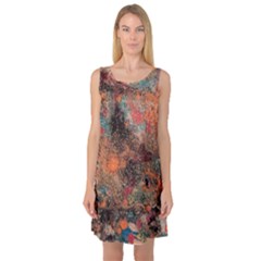 Sleeveless Satin Nightdress 