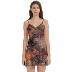Body Wrap Sleeveless V-Neck Mini Dress 