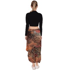 Asymmetrical Ruffle Hem Skirt  